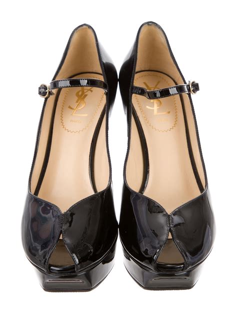 ysl mary jane shoes|Saint Laurent Mary Jane Pumps .